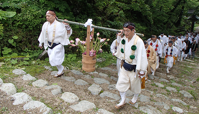 蓮華奉献入峯 | 修行体験 | 金峯山修験本宗 総本山 金峯山寺